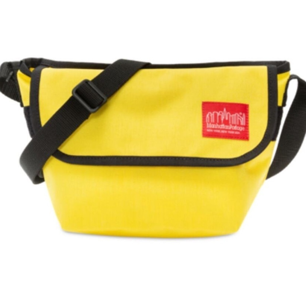 NEW YELLOW Manhattan Portage Messenger Crossbody Bag